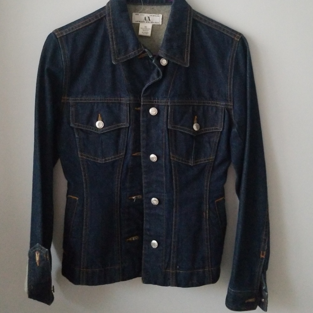 Vintage Armani Exchange Denim Jacket